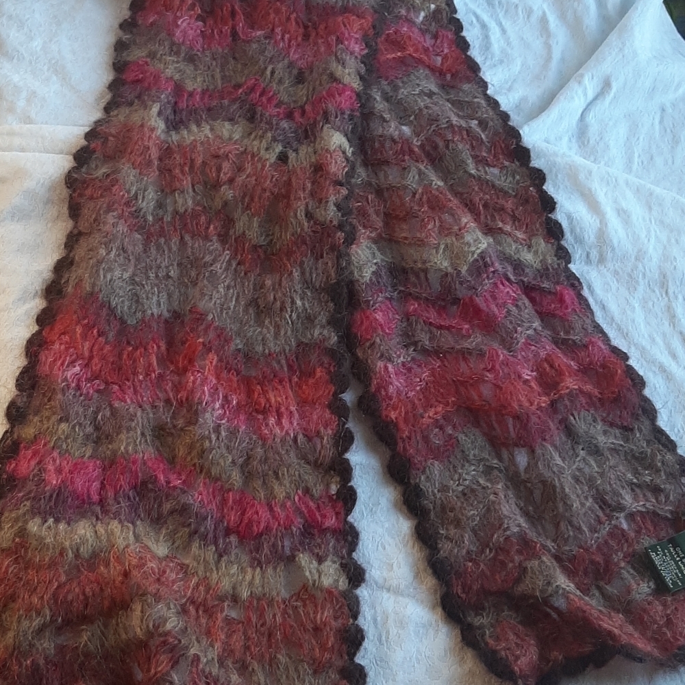 Eddie Bauer Mohair scarf